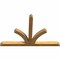 Ekena Millwork Richland Rough Sawn Timber Gable Bracket, Western Red Cedar, 72"W x 48"H x 4"D x 4"F, 16/12 Pitch GBW072X48X0404RIC00RWR - alternate 3